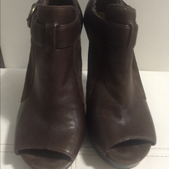 Coach peep toe booties - Picture 3 of 3